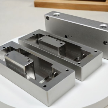 CNC milled blocks